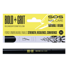Load image into Gallery viewer, SOS Nail Care Serum - BOLD &amp; GRIT pen with a brush
