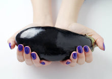 Load image into Gallery viewer, Toxic-free Nail Polish, Colour EGGPLANT by HMB
